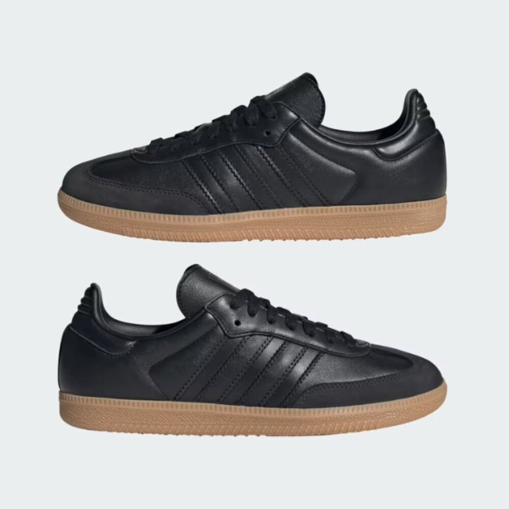 Adidas Women's Size 7.5 Samba OG Sneaker Shoes Core Black Carbon Gum